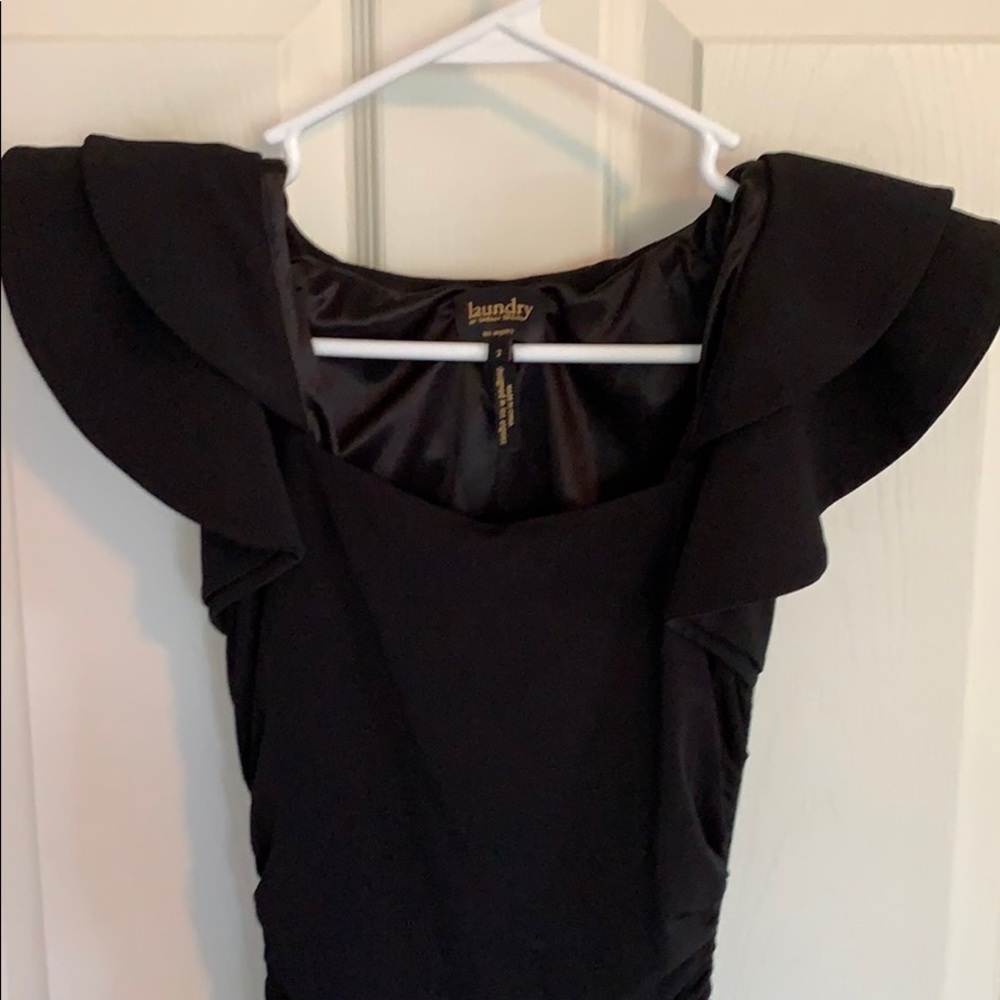 Laundry by Shelli Segal little black dress